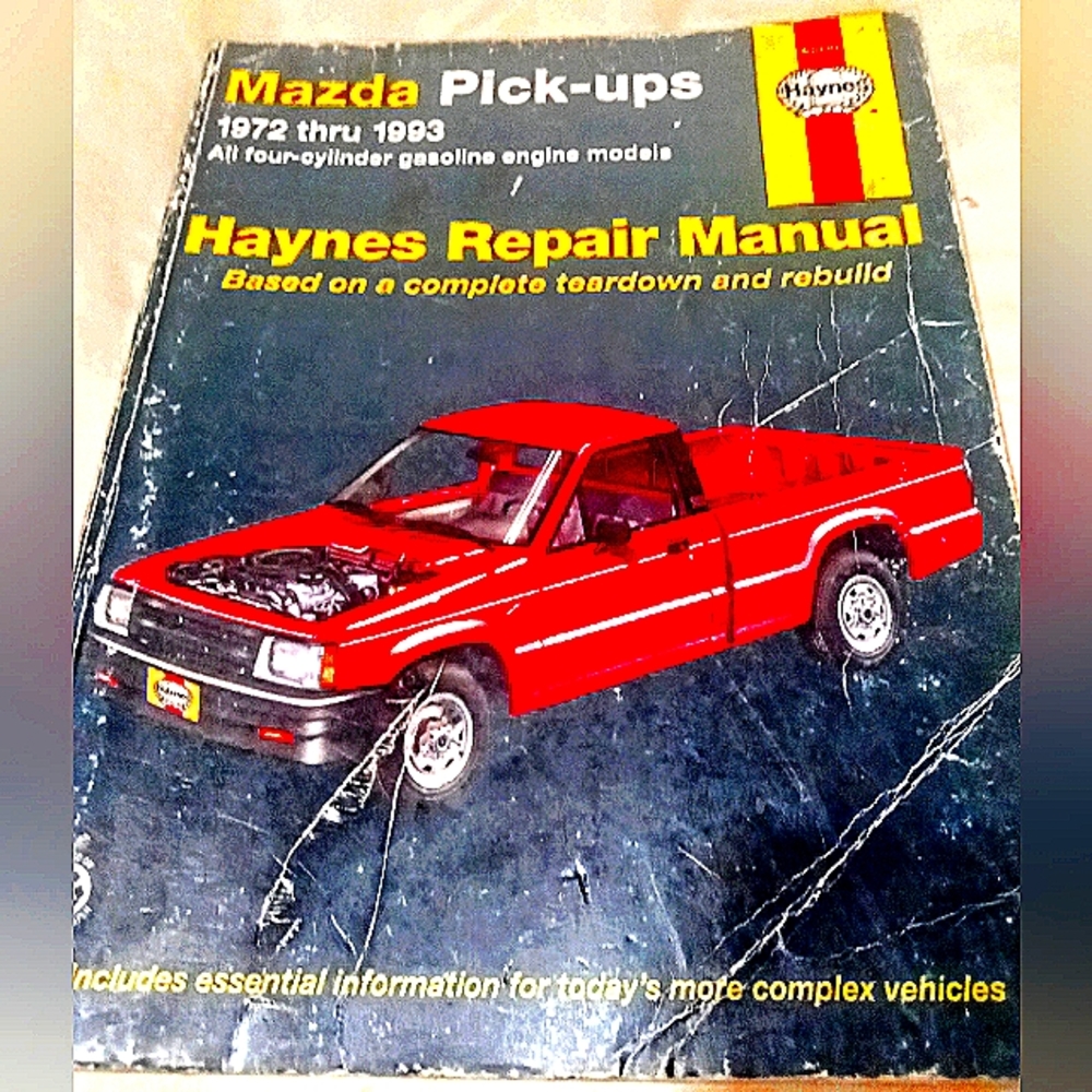 Haynes repair for Mazda pickups 1972-1993